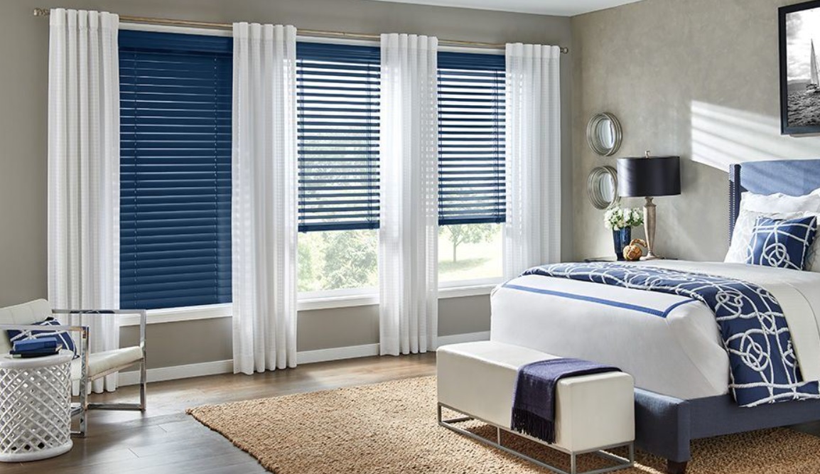 How to Hang Curtains Over Vertical Blinds Easily